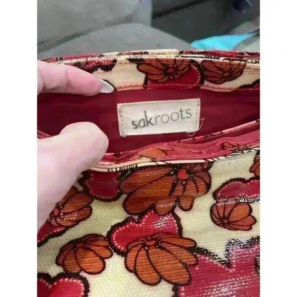 SAKROOTS Nature Peace small bag Birds boho Retired - Picture 6 of 6